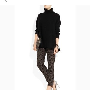 Gucci knit Camel hair poncho sweater